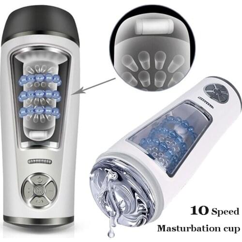 Fast Speed Multi-frequency Auto Suck Vibrating Masturbator Cup Stimulating Sex Toy for Men Male pocket pussy adult masturbator