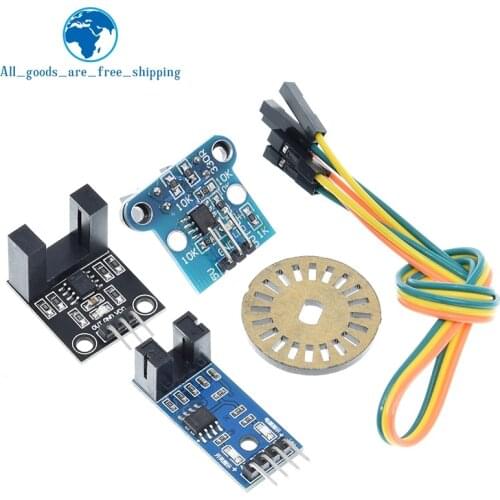 Photoelectric Beam Speed Sensor Module 3.3V-5V Slot-Type Optocoupler Tacho-Generator Counter For Arduino/51/AVR/PIC Diy Kit