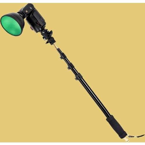 Godox AD-S13 21-63"/55-160cm Portable Light Boom Pole Stick Four Section with 1/4" Male Thread for WITSTRO Flash AD180 AD360