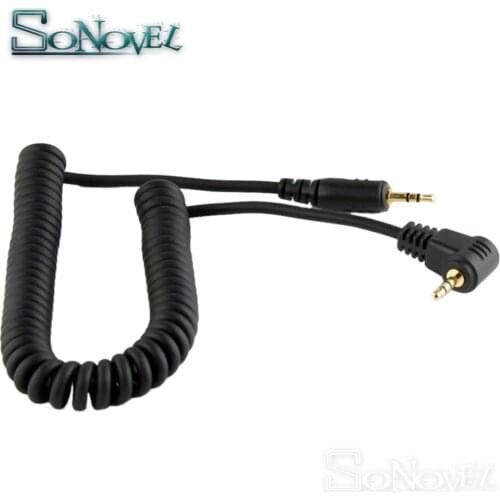 2.5mm-C1 / 2.5mm-RS-60E3 Shutter Release Cord Cable for Canon 1500D 850D 800D 760D 750D 200D 80D 77D for Yongnuo RF-603 RW-221