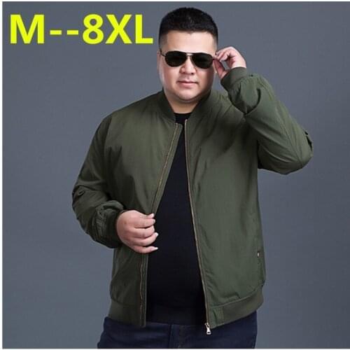 10XL 8XL 6XL 5XL Male Jackets Thin Spring Autumn Coats Quality Casual Windrunner Jacket Men Windbreakers And Veste Man Outerwea