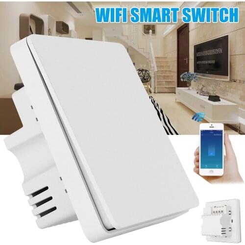 Curtain Switch WiFi Voice Control Smart Switch For Google Home Alexa Echo ND998
