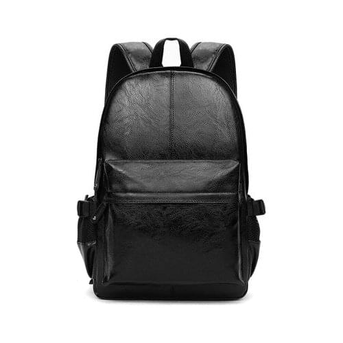 Hot New Multifunction Fashion Men Backpack Vintage Canvas Backpack Leather School Bag Neutral Portable Wearproof Travel Bag