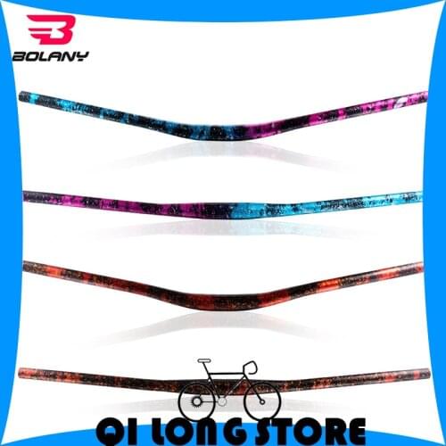 Bolany Mountain Bike Handlebar 31.8mm Swallow-shaped Handlebar 780mm Aluminum alloy Flat/Rise handle 22.2mm Bicycle Accessories