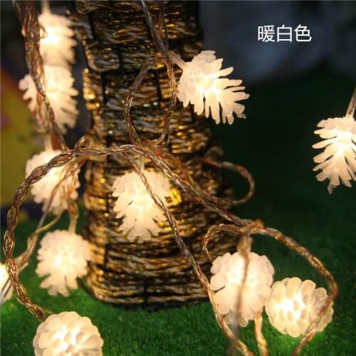 Happy New Year! Pineal RGB 5M 20 AC Beautiful LED String Light For Birthday Wedding Christmas Lights Decoration Holiday