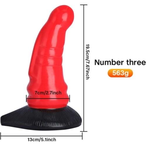 Beginners Tail In The Ass Orgasm Bdsm Anal Toys Flirting Sexualesfor Women Prostate Long Anal Plug Silicone Artificial Rods G13