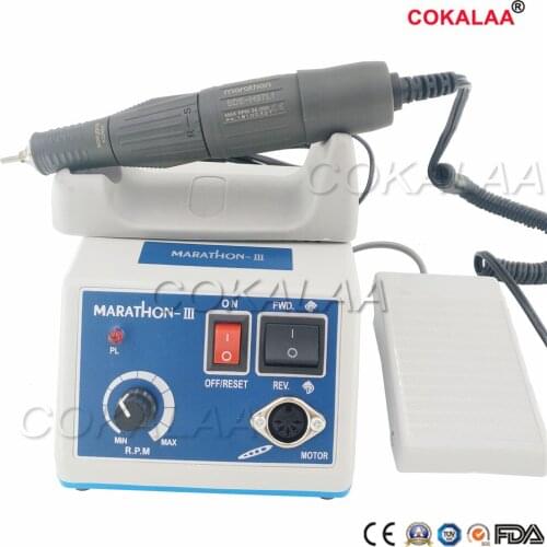 Dental Lab MARATHON Micromotor Machine N3 + 35K RPM SDE-H37L1 Polishing Handpiece