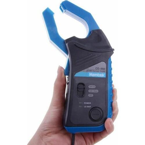Hantek CC650 AC/DC Clamp Meter Current Sensor 400Hz 1mV/10mA BNC Connected Oscilloscope
