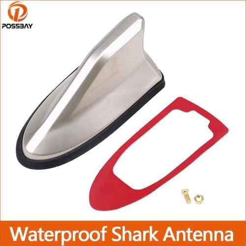 Waterproof Car Shark Antennas Aerials Cover Universal Sticker for Mini Cooper/Opel Astra J/Toyota Auris/Hyundai I30 Accent/BMW