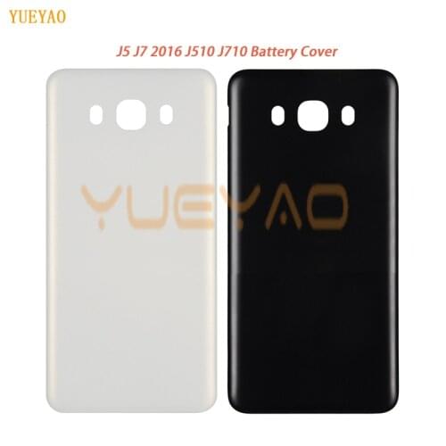 Back Door Battery Cover Housing For Samsung Galaxy J5 2016 J510 J510FN J510M Battery Door For J7 2016 J710F Cover