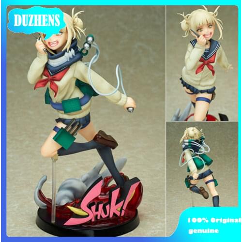 100% Original genuine My Hero Academia Himiko Toga 18cm Action Figure Anime Figure Model Toys Figure Collection Doll Gift