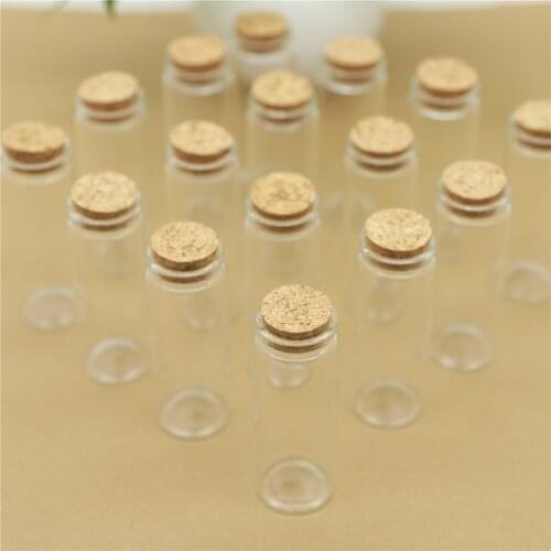 12pcs/lot DIY Mini Storage Bottles & Jars 37*100mm 80ml Test Tube Tiny Glass Bottle With Cork spice jar container