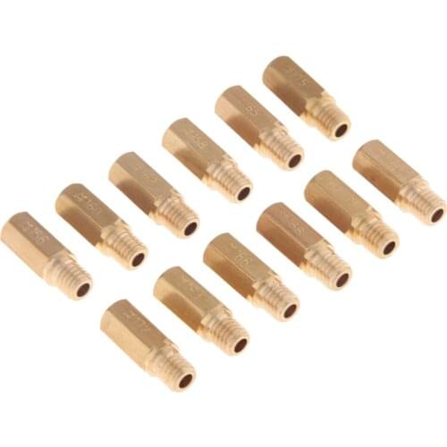 12 Pieces Main Jet 12 Sizes 156-175 For Keihin OKO KOSO PWK Carburetor Kits