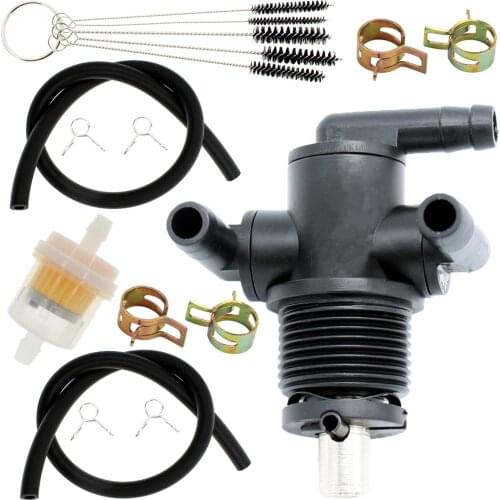 3-Way Fuel Valve Petcock Polaris 7052161 ATP ATV Magnum Ranger Sportsman Trail Blazer Boss Worker Xpedition Xplorer 325 330 335