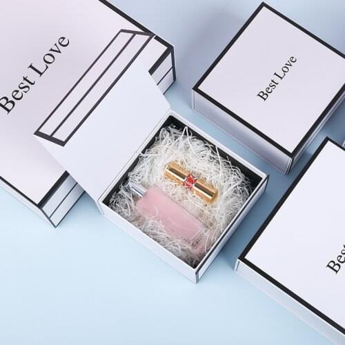 AVEBIEN new Upscale white valentines day Wedding birthday party gift box perfume cosmetics lipstick gift packaging box gift bag