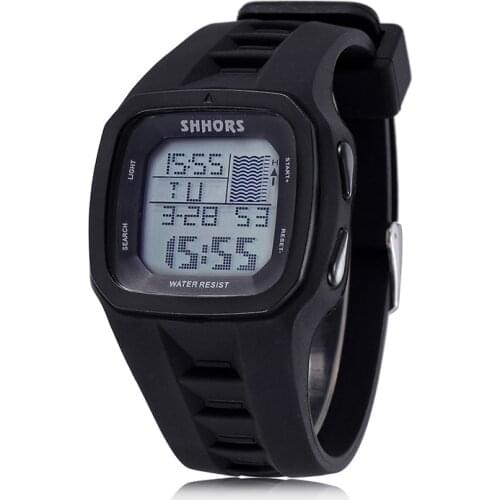 Luxury Brand Shhors Watches Men Sports Watches Fashion Led Digital Electronic Watches Waterproof Silicone Watches Reloj Hombre