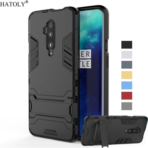 For Oneplus 7T Pro Case Shockproof Armor TPU Rubber Shell Hard PC Back Cover For Oneplus 7T Pro Phone Case For Oneplus 7T Pro