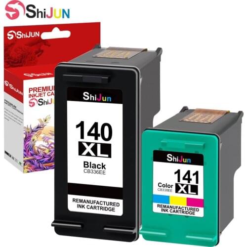 SHIJUN 140 141 Ink cartridge Compatible For HP 140 XL 141xl For HP Deskjet serie C4283 C4583 C4483 C5283 D5363 D4263 printer