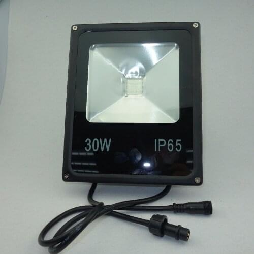 DC36V input 30W high power led WS2811 controlled RGB flood light;addressable;IP65;RGB full color