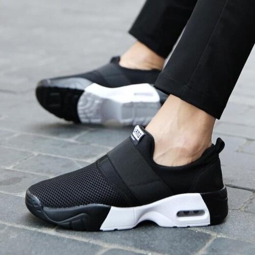 Big Size Summer Air Cushion Male Sneakers Men Running Shoes Sneakers Women Sports Shoes for Boy Sport Shoes Men Brands A-1297