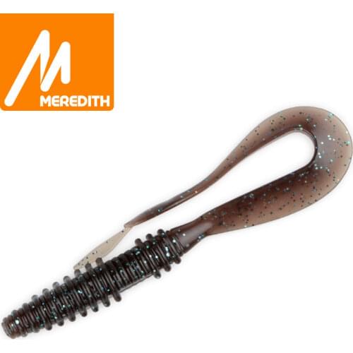 Meredith Mad Wag 7.5cm 1.8g 20pcs Fishing Soft Lures Fishing Artificial Soft Bait Predator Tackle Lures Soft Fishing Lures