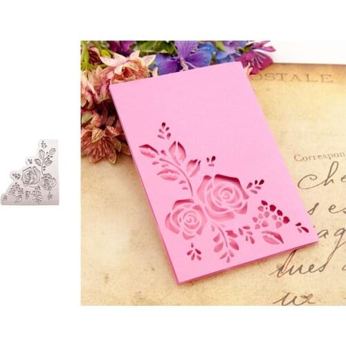 Metal Cutting Dies for DIY Scrapbooking Hollow lace Frame Dies Cut Stencils Crafts Making Photo Album Card Template Handmade