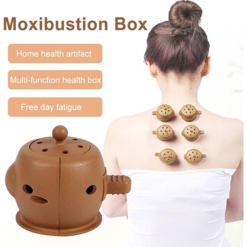 Mini Tube Stickers Moxibustion Moxa Box Acupuncture Point Heating Therapy Warm Meridian Chinese Moxa Stick Acupoint Massage