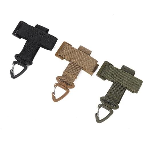 Multi-purpose Tactcal Gloves Hook Military Gloves EDC Outdoor Climbing Rope Storage Safety Clip Anti-lost Gloves Hanging Buckle