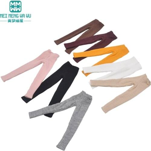Fits Blyth Azone OB23 OB24 doll accessories Fashion Ribbed leggings multicolor Girls gift