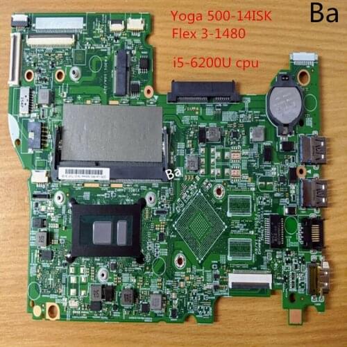 For LENOVO Yoga 500-14ISK Laptop motherboard integrated graphics card I5-6200U CPU test complete