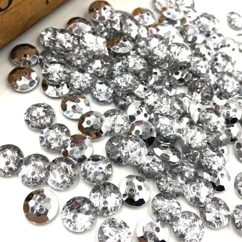 100pcs 11.5mm Round acrylic buttons shirt buttons 2 holes flower shape garment sewing accessories notions DIY crafts PH204