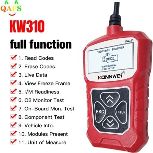 OBD2 Car Fault Code Reader Erase Engine Diagnostic Scanner Reset Tool Live Data