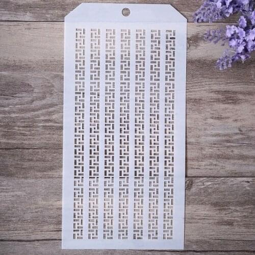 12*24 cm DIY Craft Layering Stencils For Walls Painting Scrapbooking Stamping Stamps Album Decorative Embossing Paper Cards