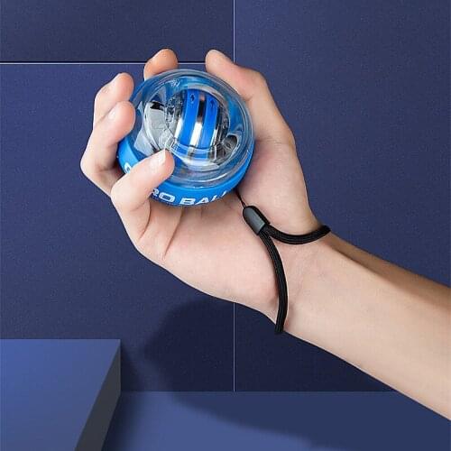 Fitness Gym Hand Strengthener Powerball Exercise Machine Equipment Gyroscope Trainer Gyro Workout Force For Outdoor Power Balls