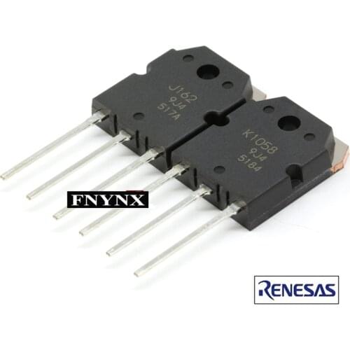 10Pair Original Japan 2SK1058 2SJ162 K1058 J162 Silicon Channel MOS FET Total 20PCS