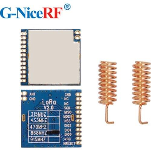 10pcs/lot LoRa1276 High Sensitivity -139dBm 4~6km Long Distance SX1276 868MHz Lora Wireless Transceiver Module