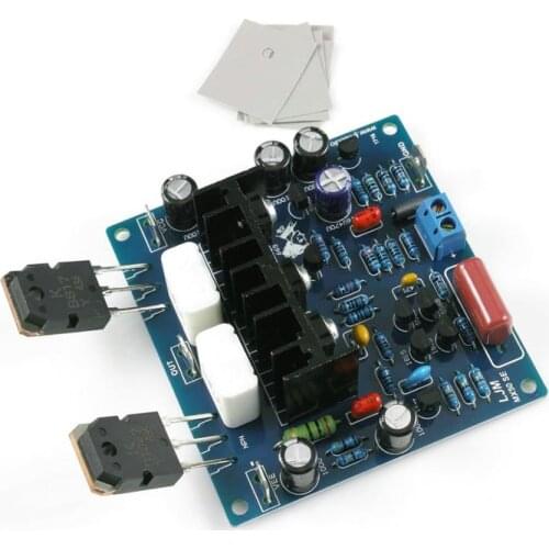 DIY KITS 2PCS MX50 SE 100WX2 Dual Channels Audio Power amplifiers Board D1047 B817 2SA1295 2SC3264
