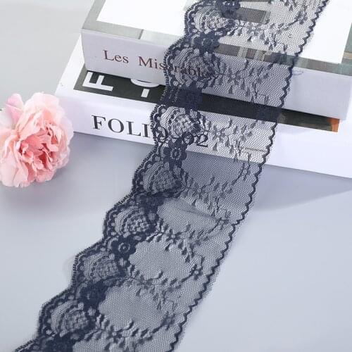 5 Meters/Roll 10cm Wide Handicrafts Embroidered Net Lace Trim Ribbon Wedding Birthday Christmas Bow Decorations LT40