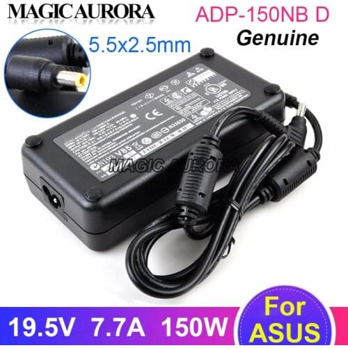 19.5V 7.7A ADP-150NB D AC Adapter For ASUS G74S G74SX-A1 G74SX-TH71 G74SX-XN1 G75VW-DS72 G75VW-TS71 G50 G53 G55 G60 G70 G71 GS40