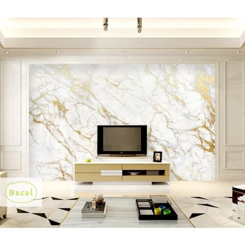 Bacal Retro Luxury Gold Bronzing Texture Photo Wallpaper Large 3D Mural Living Room Bedroom Sofa TV Wall Decor Wall Paper Mural