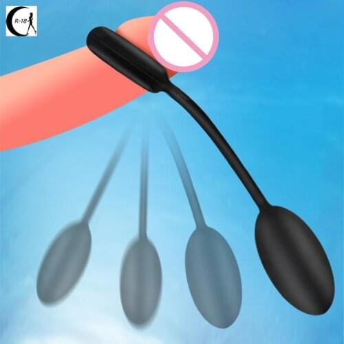 Glans Exerciser Penis Dumbbell Lasting Enhance Sex Toy for Men Penis Elastic Ball Stretcher Foreskin Cock Ring Enlargement