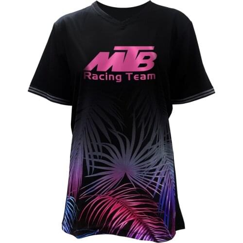 MTB Women Short Sleeve Cycling Jersey Racing Team Shirts Fresh and Breathable Jersey RPET Mountain Bike Jersey Motorcycle Jersey