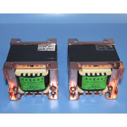 Single-ended pusher transformer 5K: 6.5K single-ended output, Power 3W，inverted phase balanced output, 25mA working current
