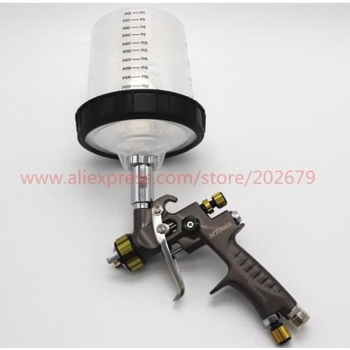 1.2mm Spray Gun Paint Spray Gun Mini Spray Gun Gravity Feed Paint 250ml Cup Mini Paint Sprayer With Mixing Cup Pps No-Clean Tank