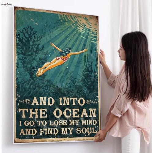 Find My Soul Mental Health Spiritual Posters Aesthetic Vintage Wall Art Canvas Art Bedroom Decoration Paintings Home Accessories