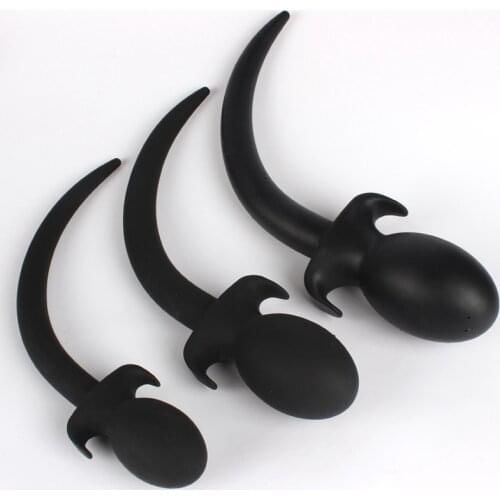 Dog Tails Anal Plug Slave Adult Game Butt Plugs Gay SM Erotic Sex Toys for Men Women Prostate Massager Cosplay Anus Dilator