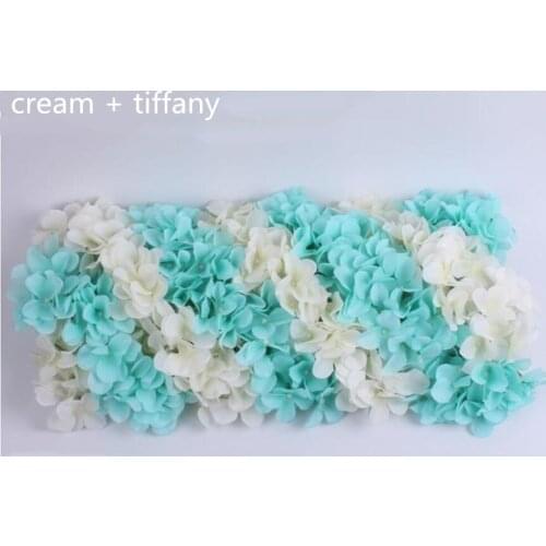 Wedding flower wall stage or backdrop decorative wholesale artificial flower table centerpiece 11 color 10pcs/lot