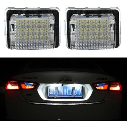 2pcs led License Plate Light Canbus Number Lamp For Mercedes Benz W204 S204 W212 S212 C207 W216 W221 C180 C200 E300 E350 CL550