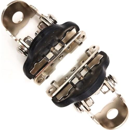 Universal 2 x A Pillar Hood Led Work Light bar Mount Bracket Clamp Holder Offroad