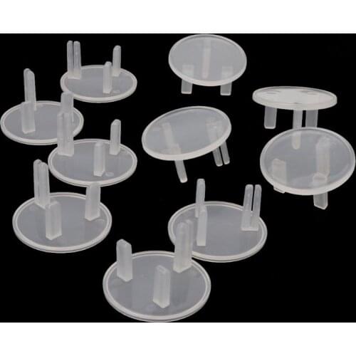 10 Pcs UK Power Socket Cover Plugs Baby Electric Sockets Outlet Plug Kids Electrical Safety Protector Sockets Protection